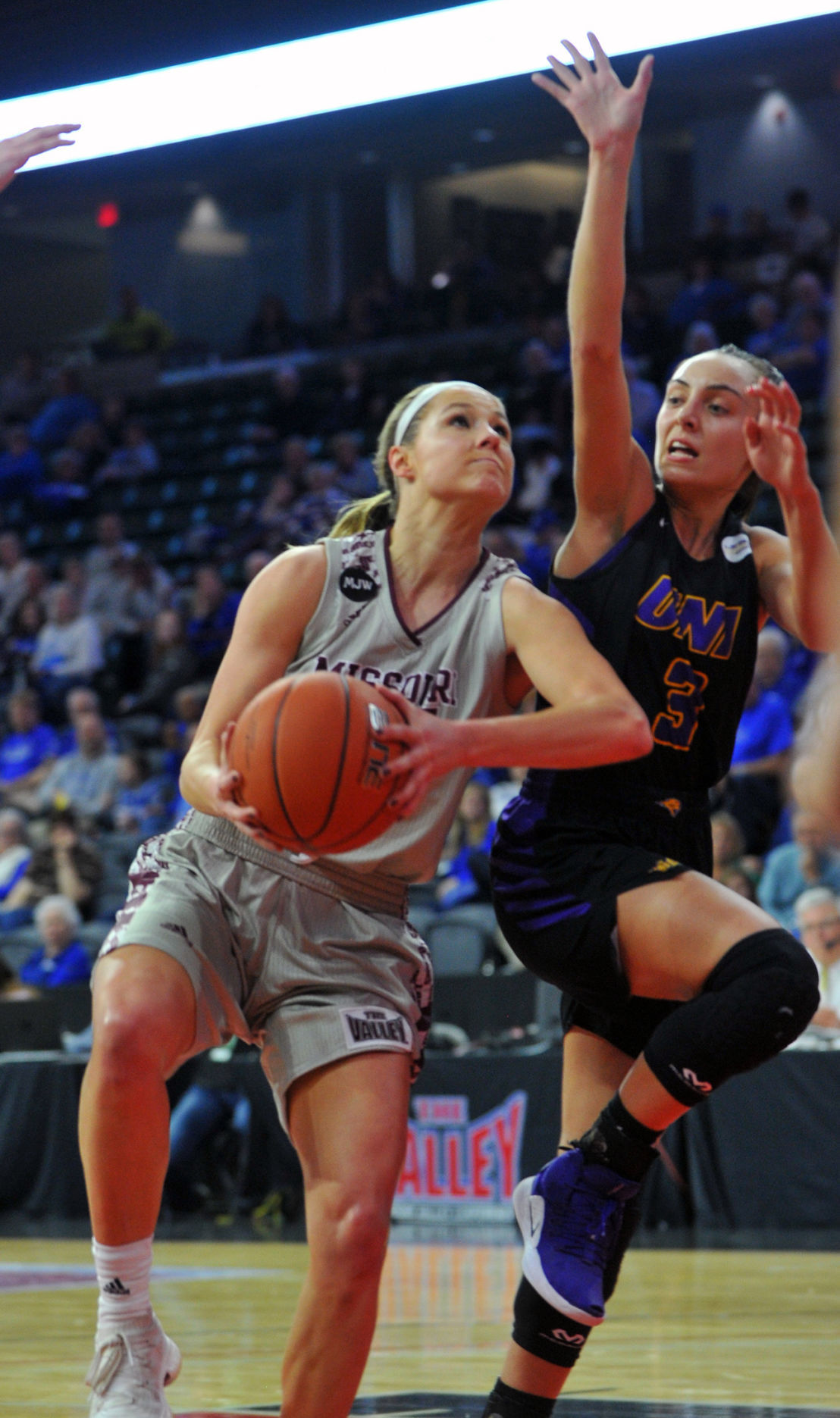 Missouri State vs UNI at the 2019 Missouri Valley Conference Women's Basketball Tournament